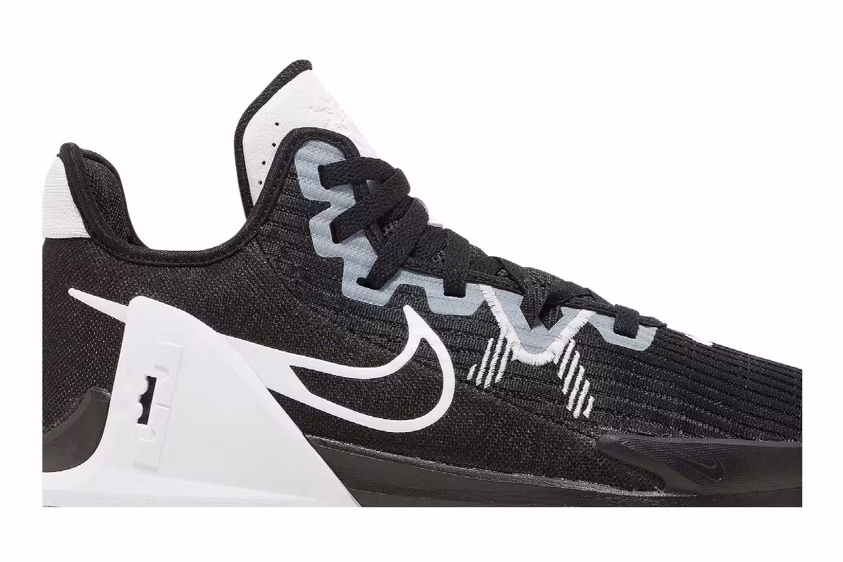Nike LeBron Witness 6 TB Black White, view 3