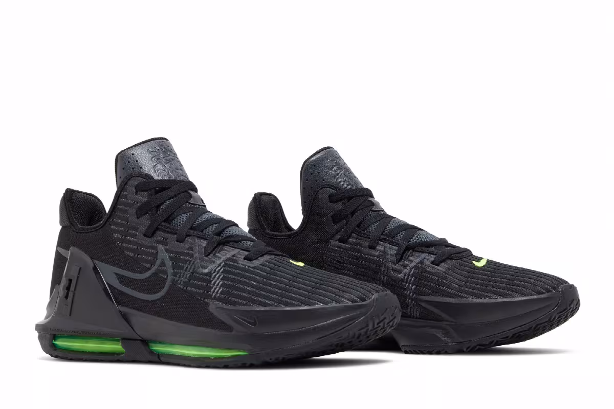 Nike LeBron Witness 6 Black Anthracite Volt, view 9