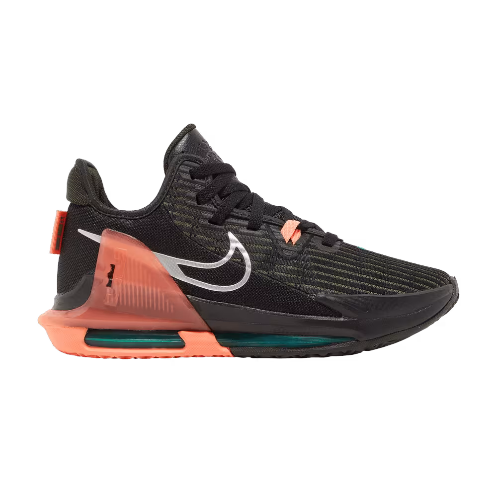 Nike LeBron Witness 6 Black Sequoia Crimson Pulse