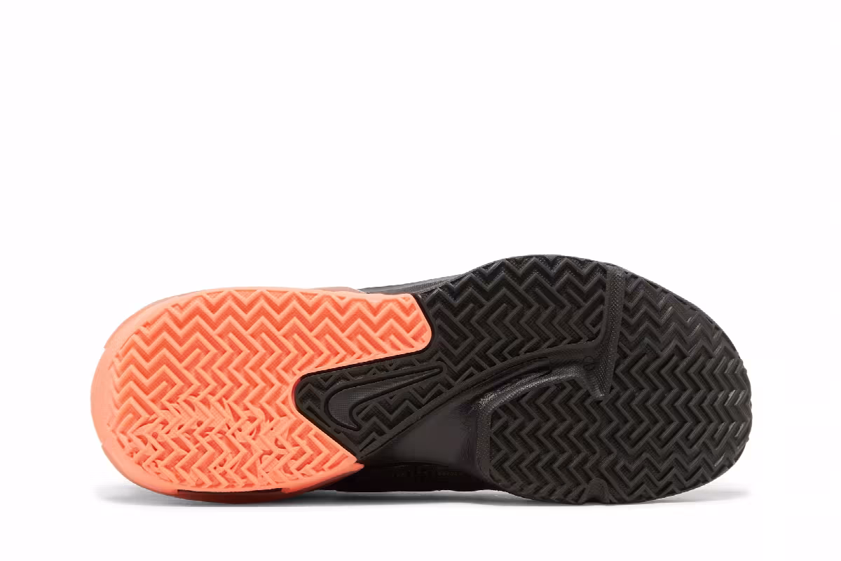Nike LeBron Witness 6 Black Sequoia Crimson Pulse, view 5