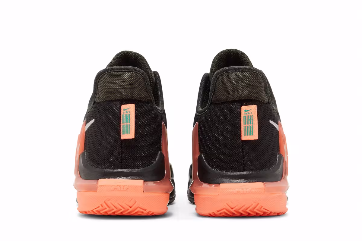 Nike LeBron Witness 6 Black Sequoia Crimson Pulse, view 7
