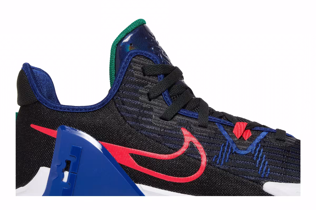 Nike LeBron Witness 6 Black Deep Royal Blue, view 3
