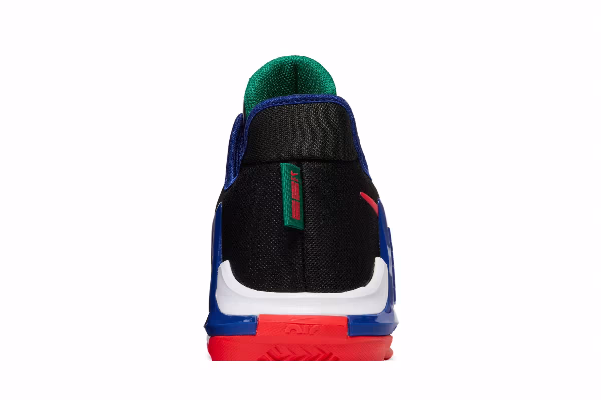 Nike LeBron Witness 6 Black Deep Royal Blue, view 8