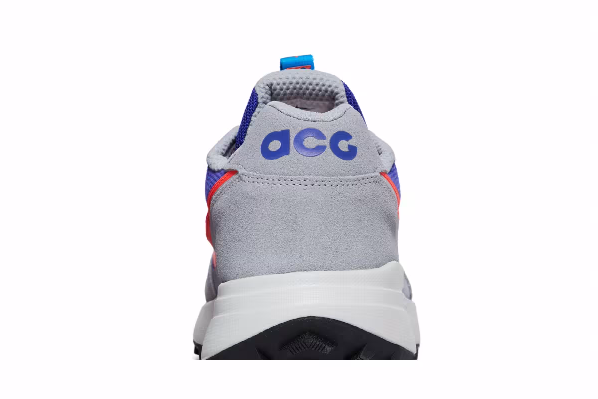 Nike ACG Lowcate Wolf Grey Bright Crimson, view 8