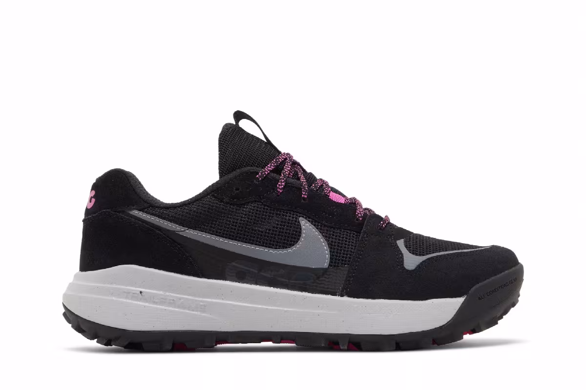 Nike ACG Lowcate Black Grey Hyper Violet, view 2