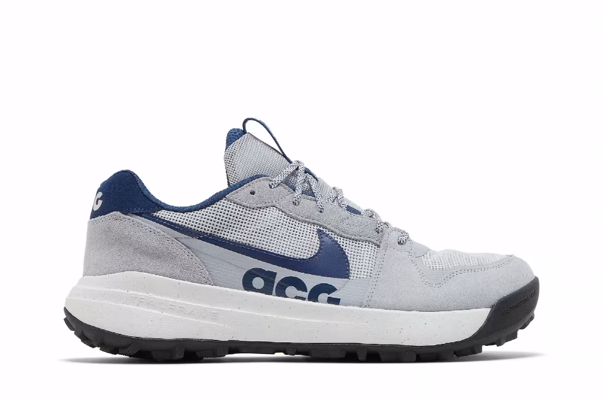 Nike ACG Lowcate Wolf Grey Navy, view 2