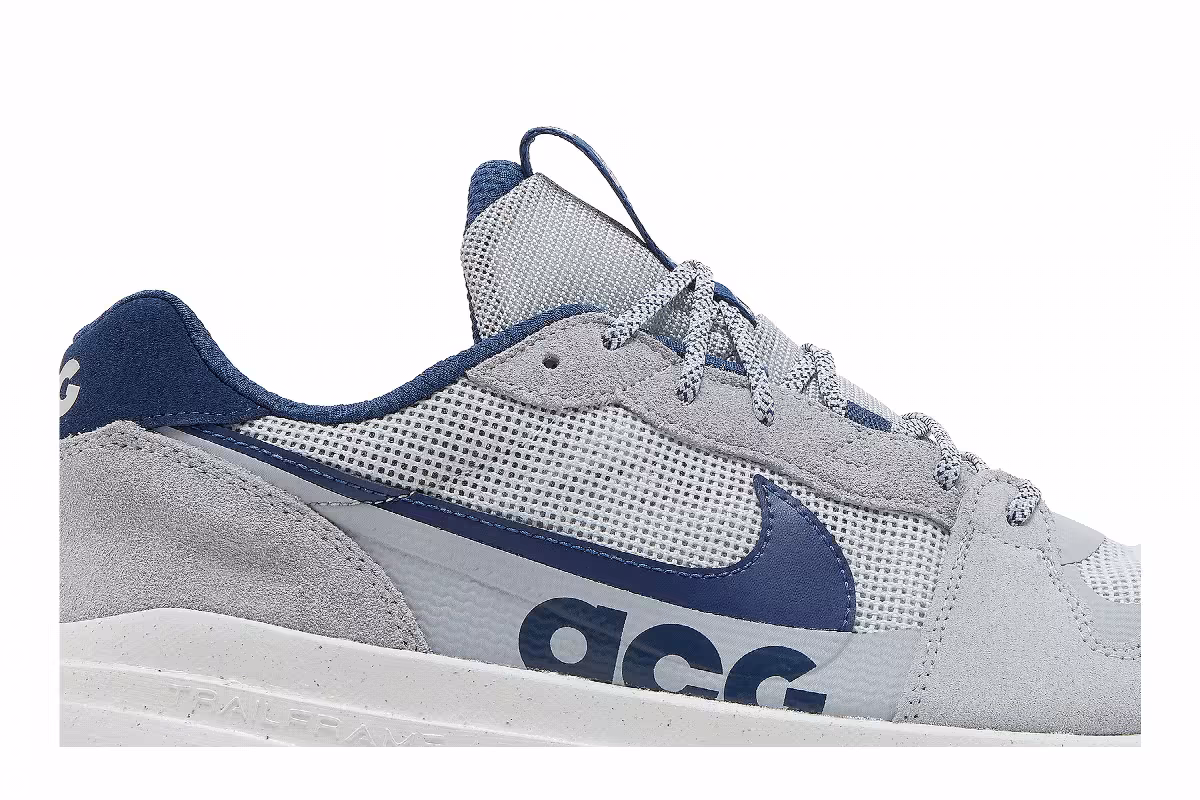 Nike ACG Lowcate Wolf Grey Navy, view 3