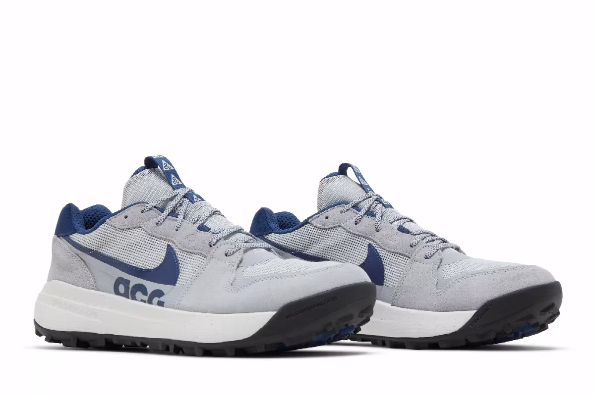 Nike ACG Lowcate Wolf Grey Navy, view 9