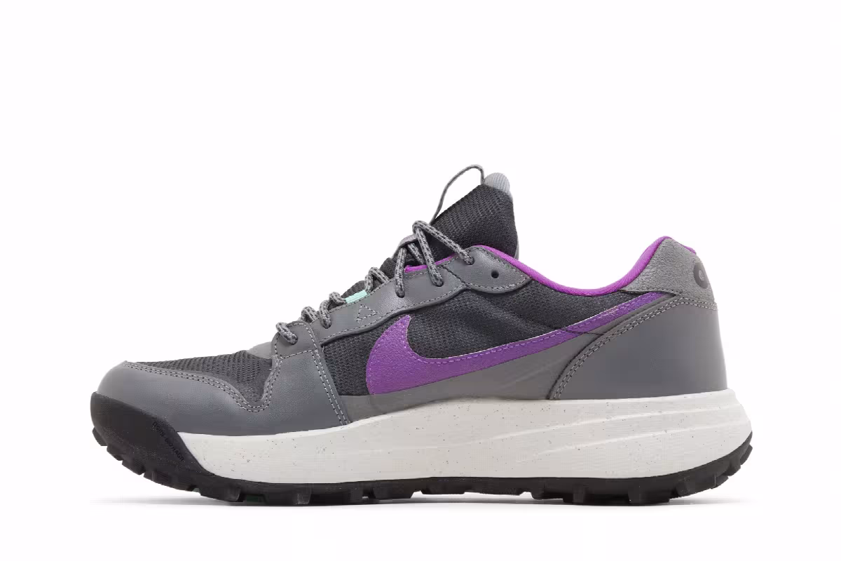 Nike ACG Lowcate Smoke Grey Vivid Purple, view 4