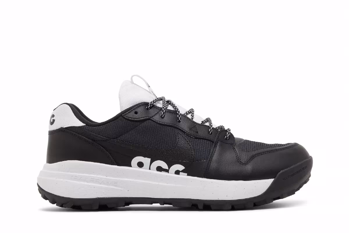 Nike ACG Lowcate Black White, view 2