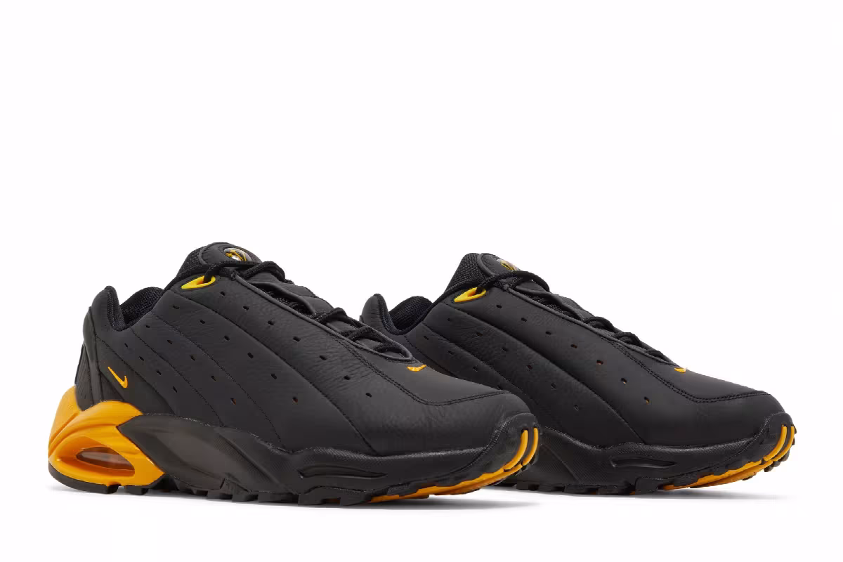 NOCTA x Nike Hot Step Air Terra Black University Gold, view 9