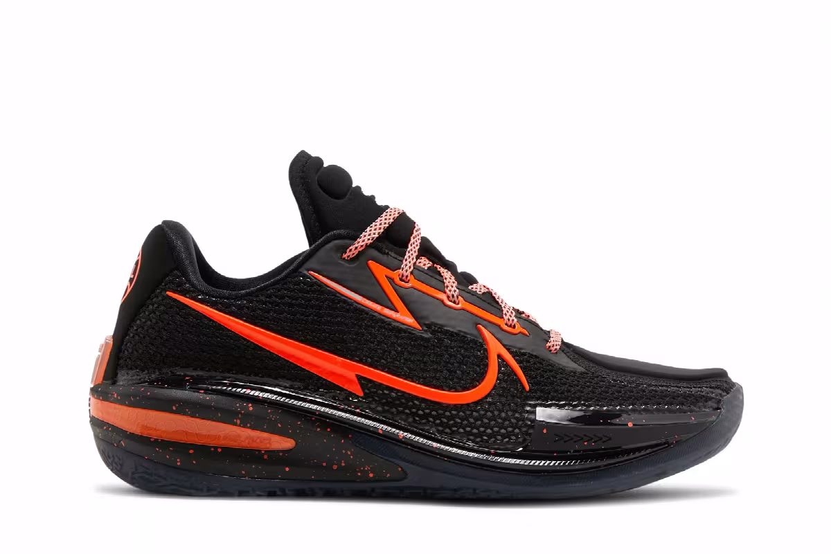 Nike Air Zoom GT Cut EYBL - Black Hyper Crimson, view 2
