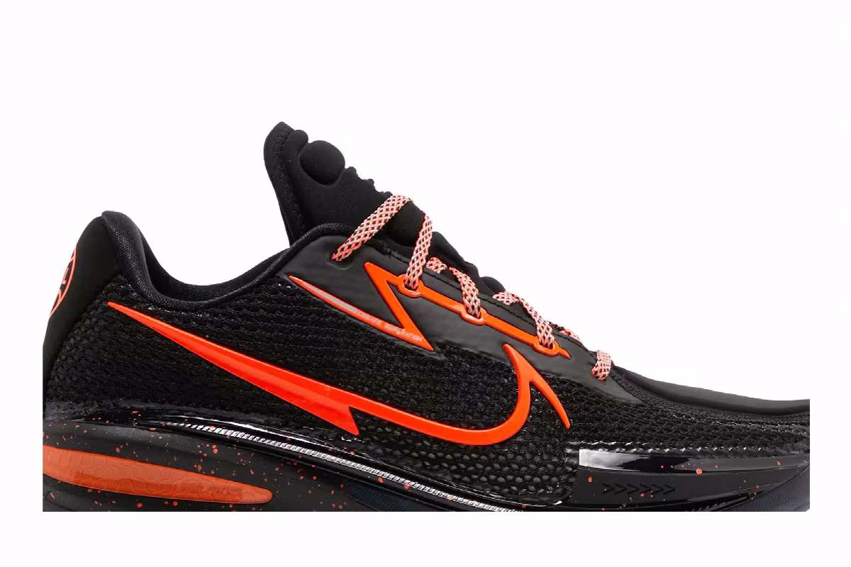 Nike Air Zoom GT Cut EYBL - Black Hyper Crimson, view 3