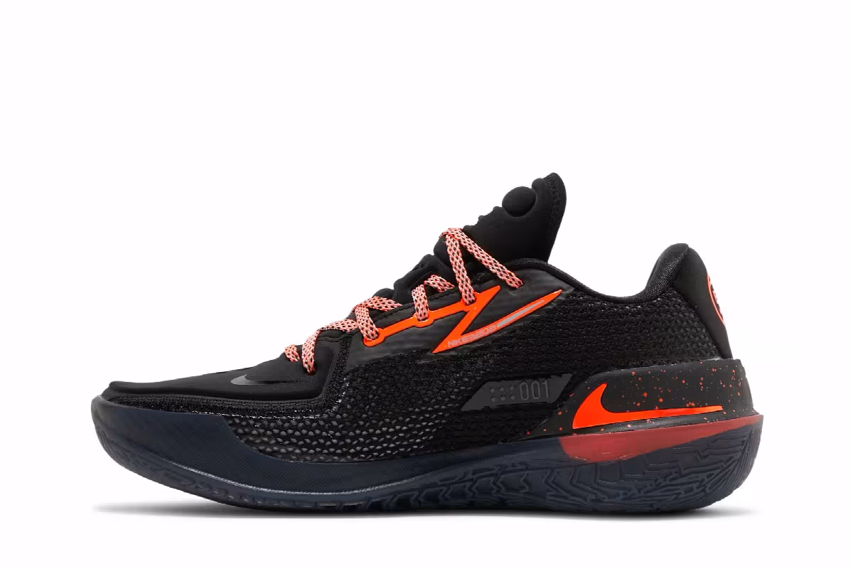 Nike Air Zoom GT Cut EYBL - Black Hyper Crimson, view 4