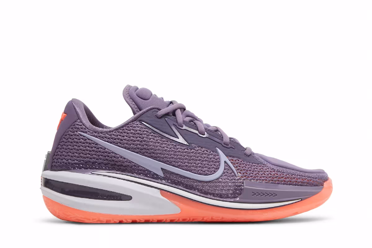 Nike Air Zoom GT Cut Amethyst Smoke Bright Mango, view 2