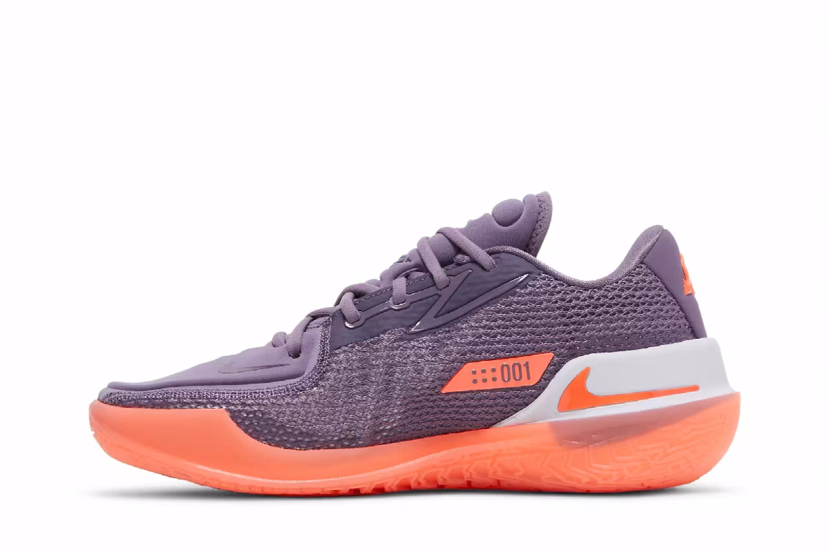 Nike Air Zoom GT Cut Amethyst Smoke Bright Mango, view 4