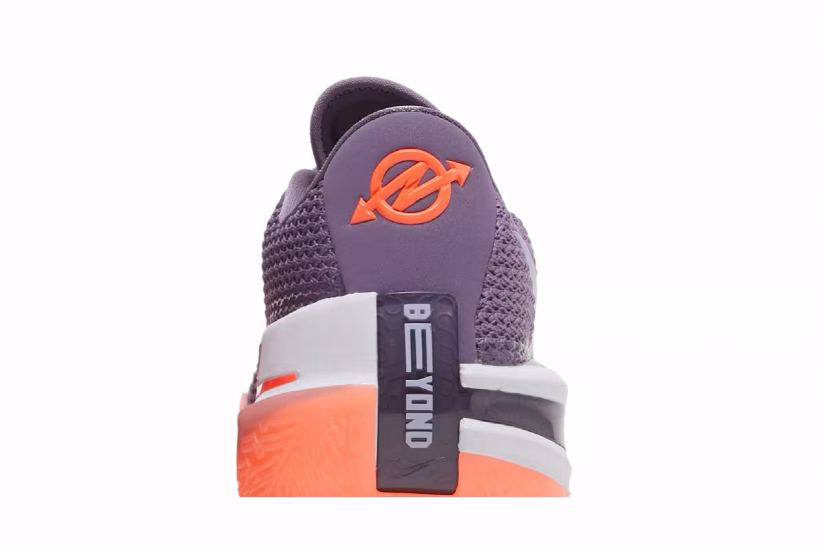 Nike Air Zoom GT Cut Amethyst Smoke Bright Mango, view 8