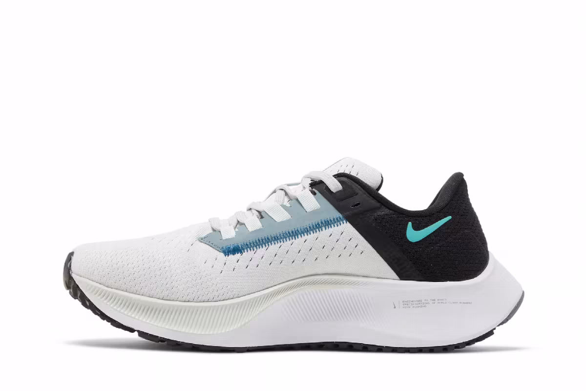 Nike Women's Air Zoom Pegasus 38 Ghost Aqua Aviator Grey, view 4