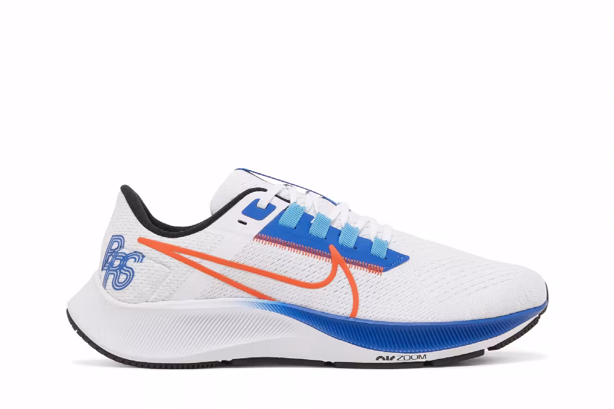 Nike Air Zoom Pegasus 38 White Game Royal, view 2