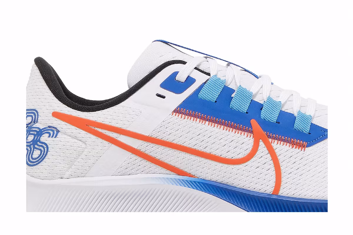 Nike Air Zoom Pegasus 38 White Game Royal, view 3