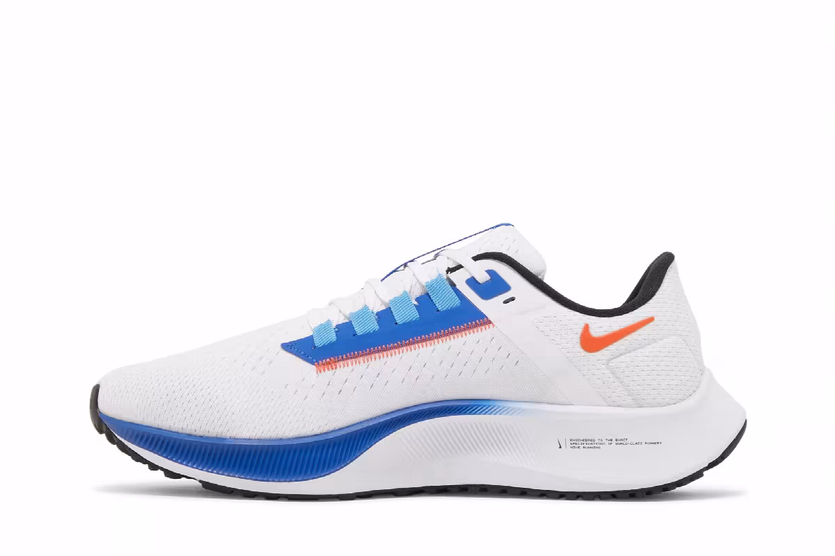 Nike Air Zoom Pegasus 38 White Game Royal, view 4