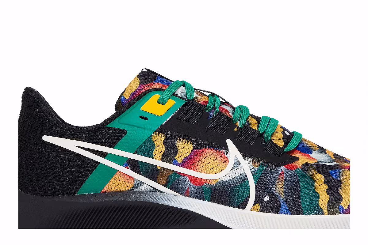 Nike Air Zoom Pegasus 38 Jordan Moss Always, All Ways, view 3