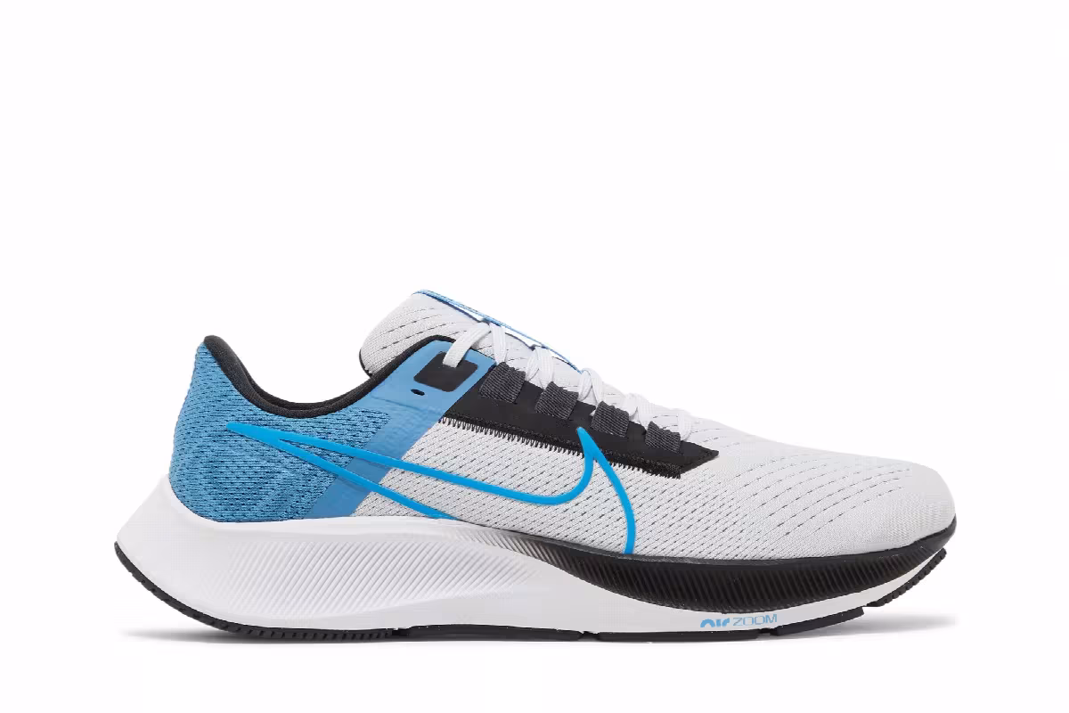 Nike Air Zoom Pegasus 38 Pure Platinum Photo Blue, view 2