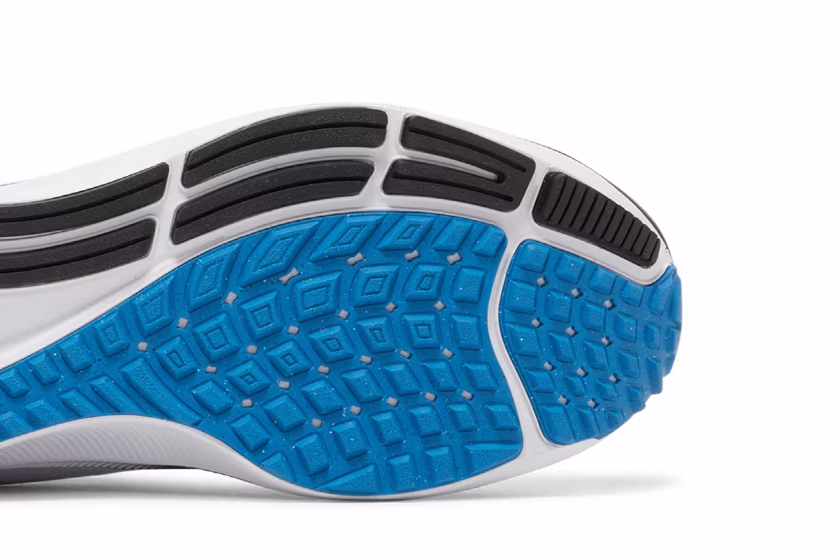 Nike Air Zoom Pegasus 38 Pure Platinum Photo Blue, view 6