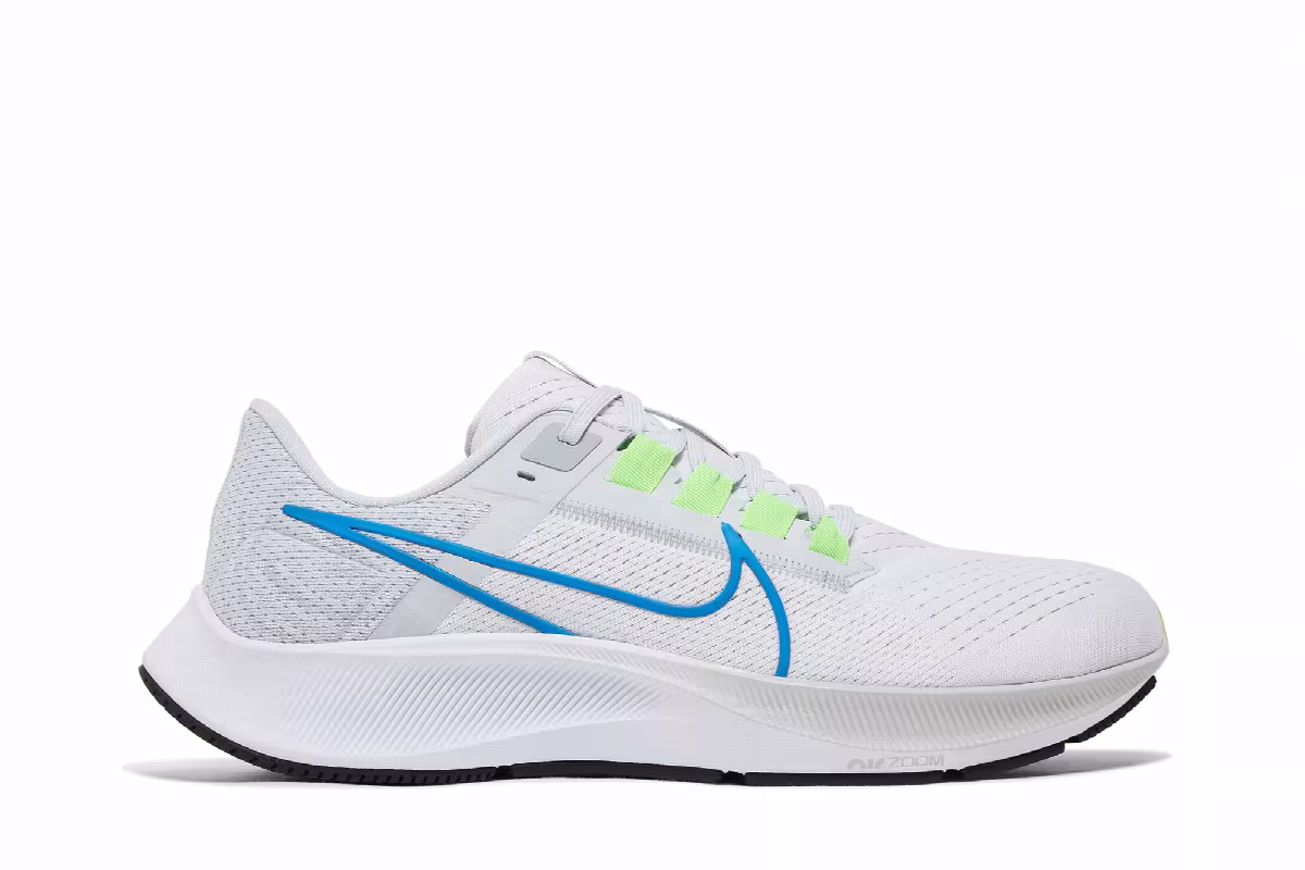 Nike Air Zoom Pegasus 38 White Imperial Blue, view 2