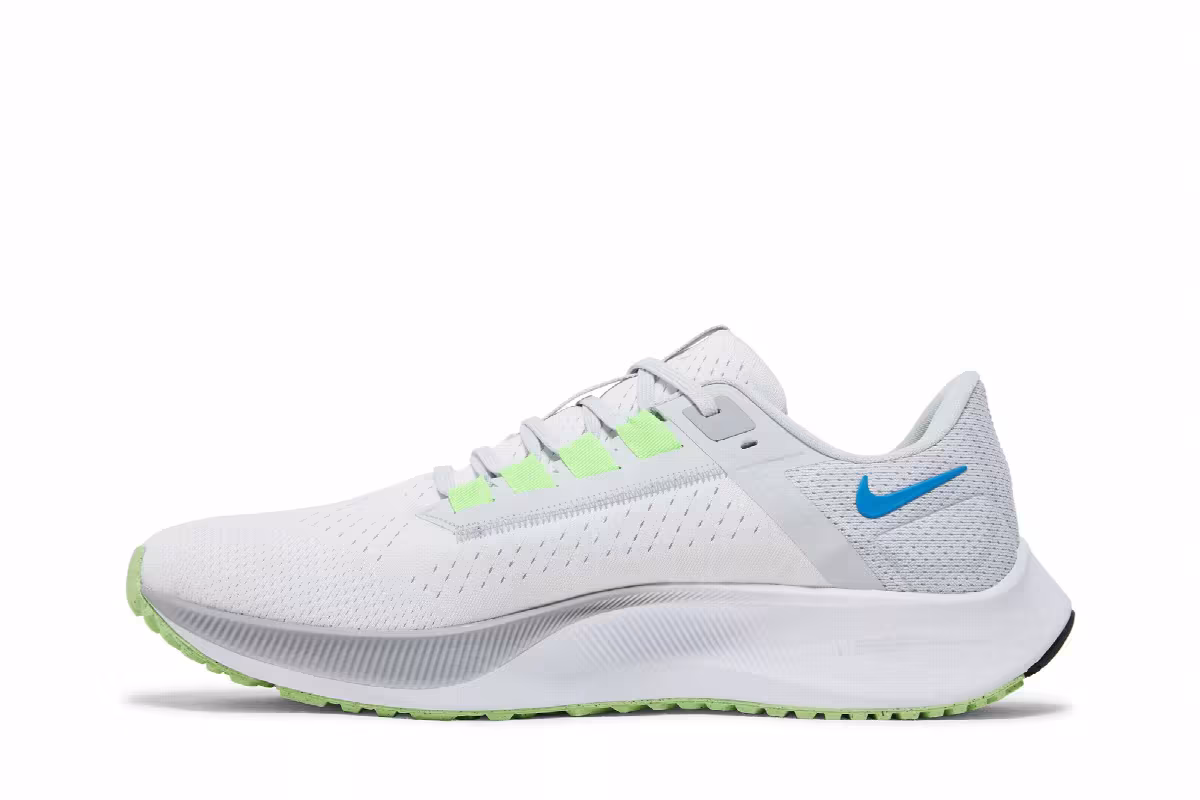 Nike Air Zoom Pegasus 38 White Imperial Blue, view 4