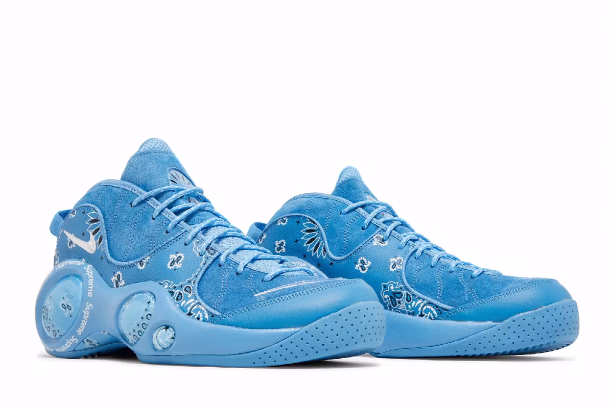 Supreme x Nike Air Zoom Flight 95 SP University Blue, view 9