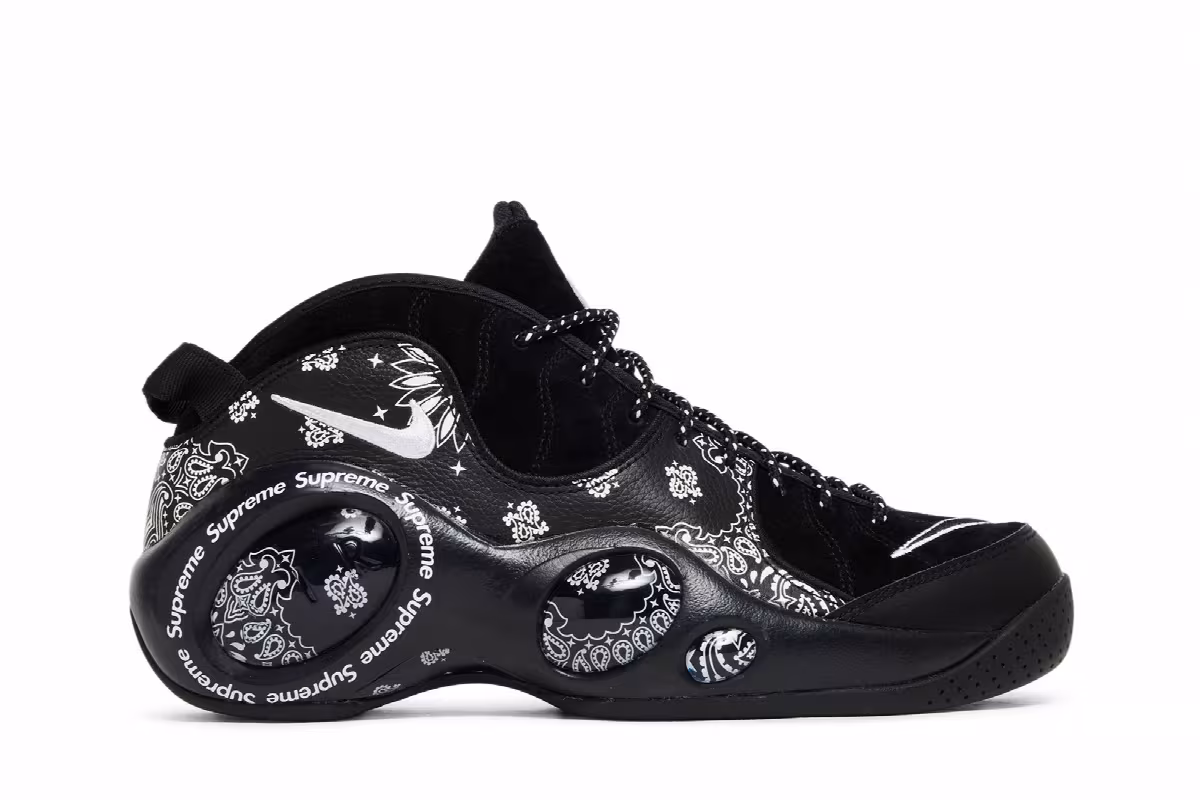 Supreme x Nike Air Zoom Flight 95 SP Black, view 2