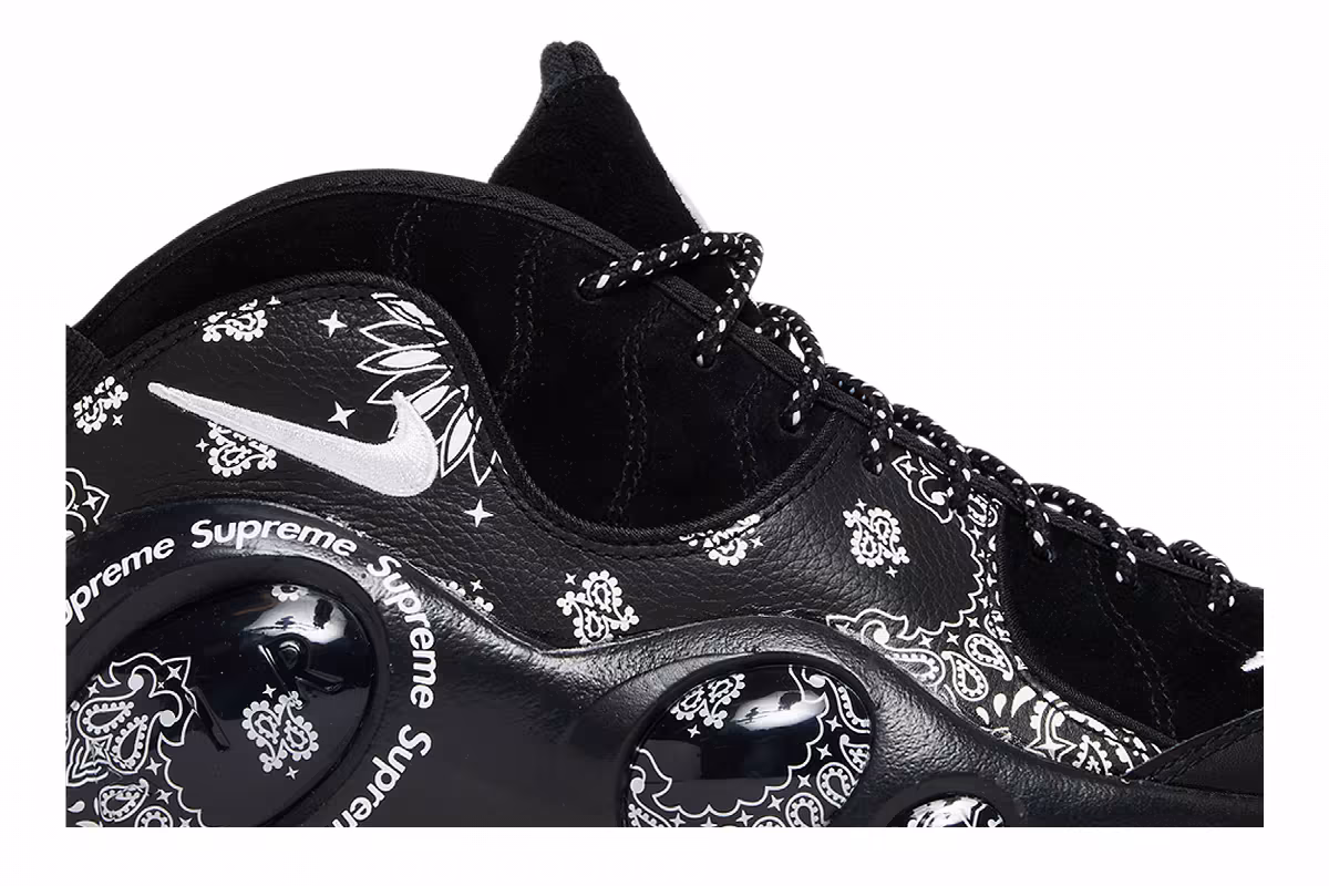 Supreme x Nike Air Zoom Flight 95 SP Black, view 3