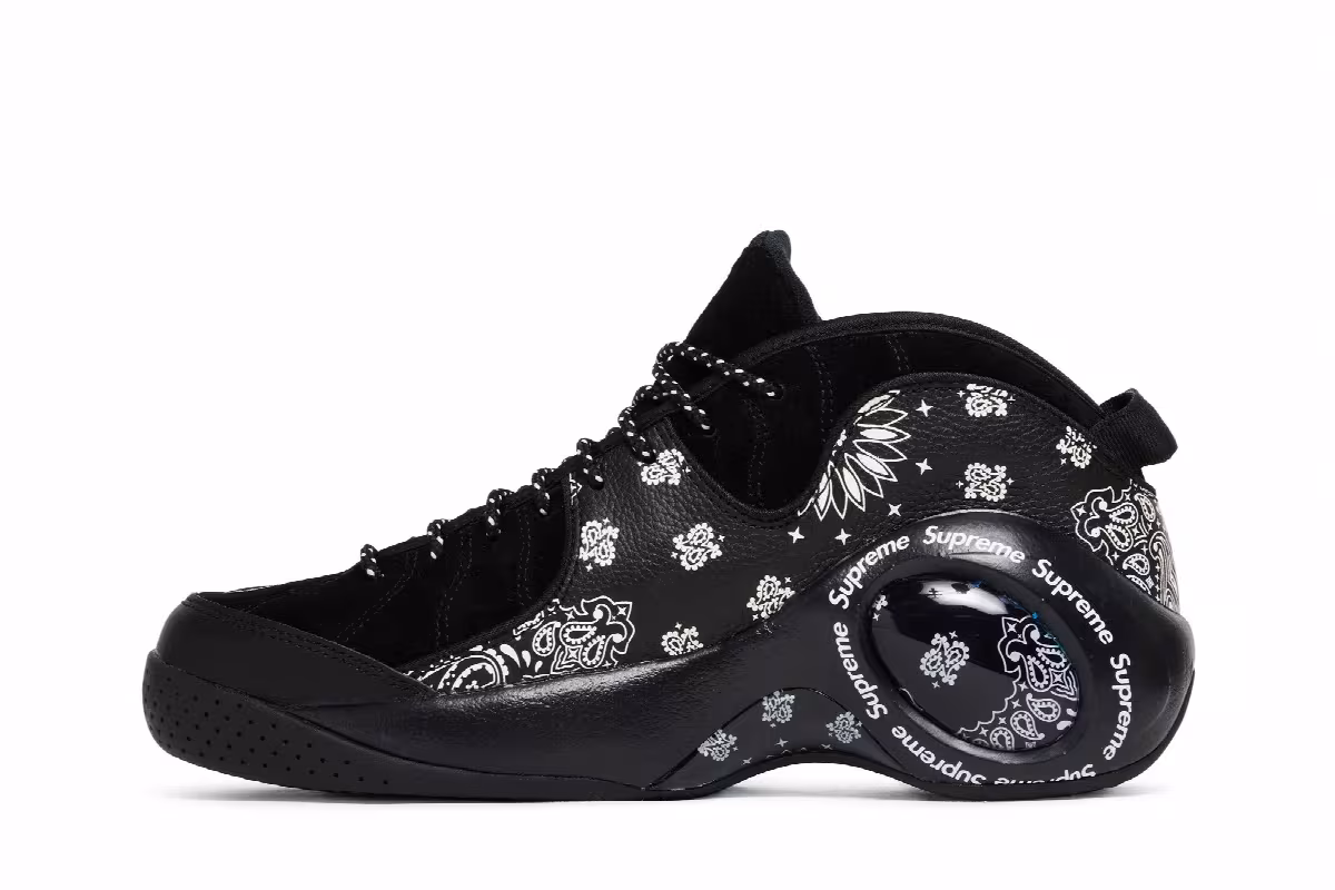 Supreme x Nike Air Zoom Flight 95 SP Black, view 4