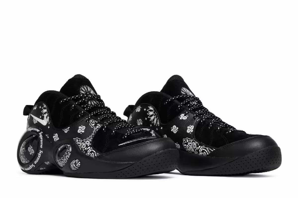 Supreme x Nike Air Zoom Flight 95 SP Black, view 9