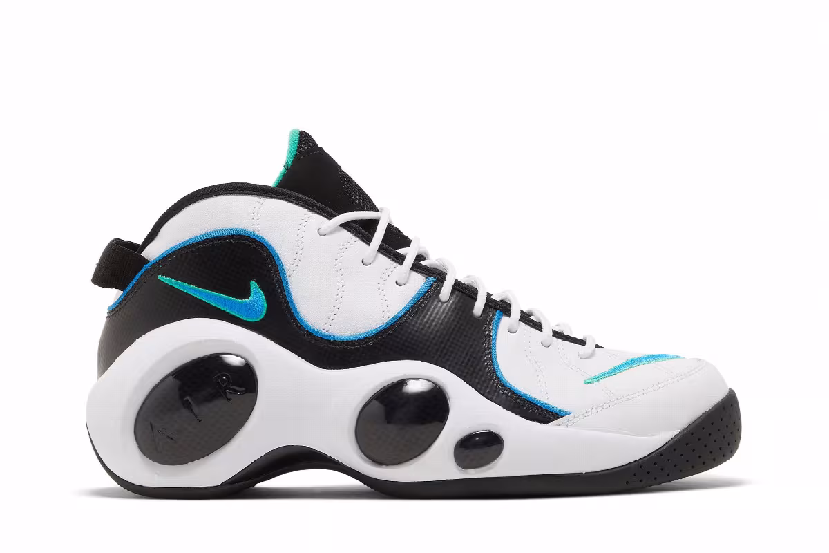 Nike Air Zoom Flight 95 White Photo Blue, view 2