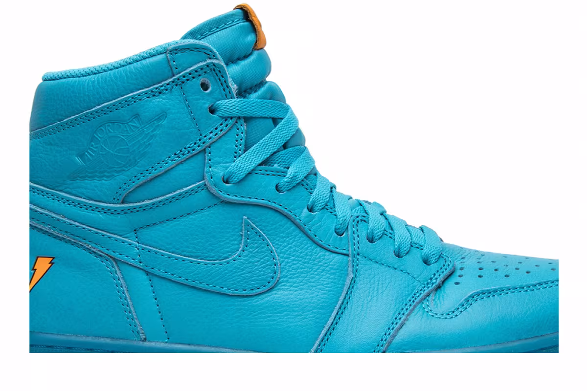 Air Jordan 1 High OG G8RD Gatorade Pack, Cool Blue, view 3