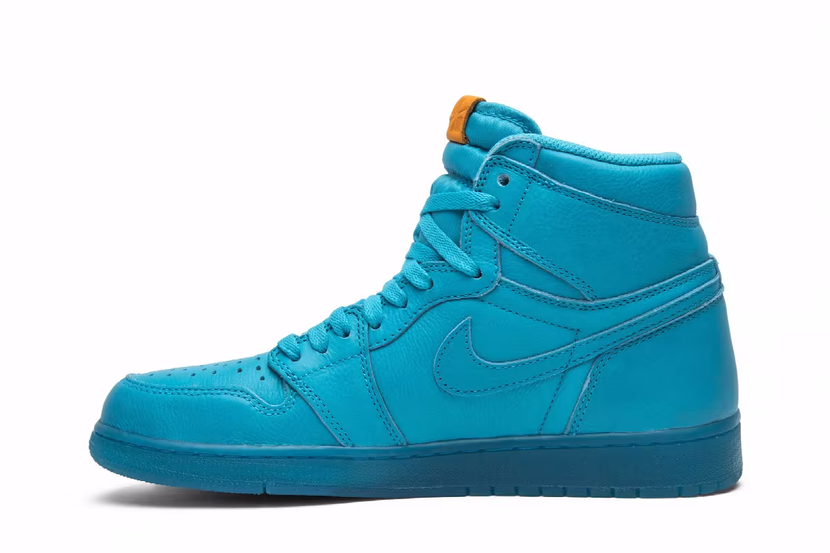 Air Jordan 1 High OG G8RD Gatorade Pack, Cool Blue, view 4