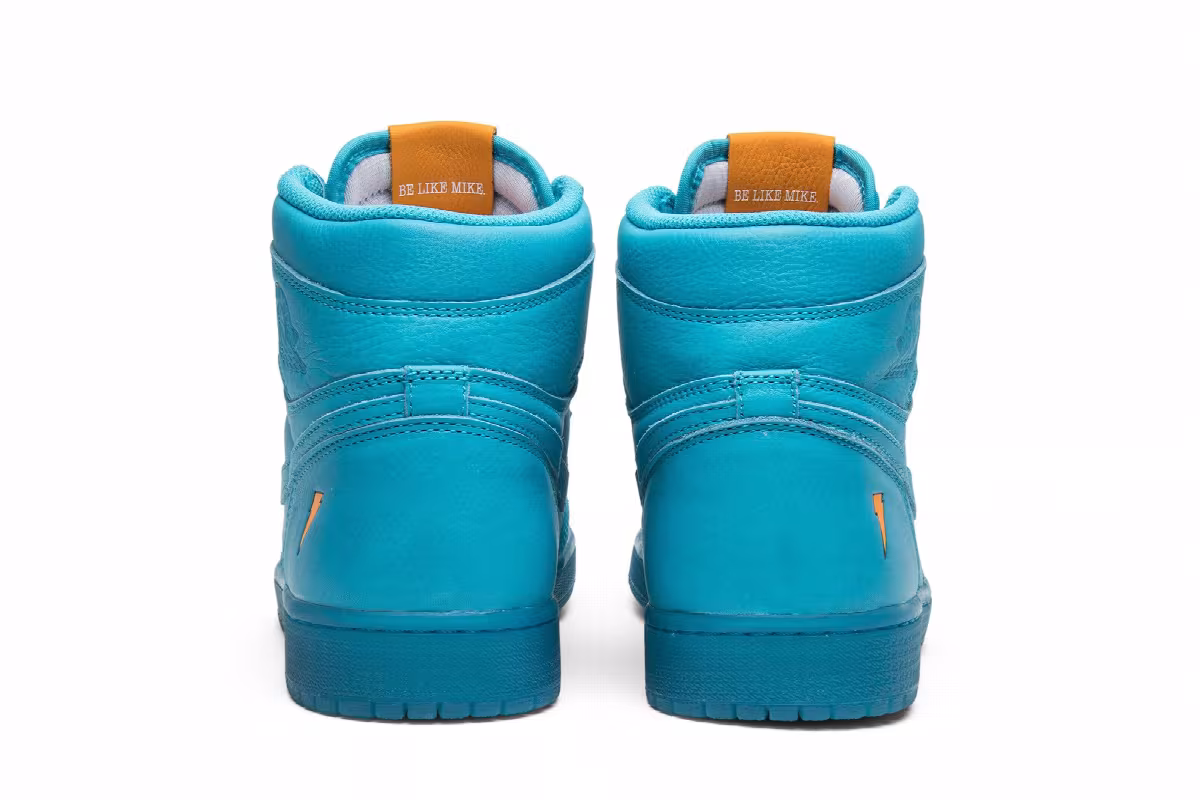 Air Jordan 1 High OG G8RD Gatorade Pack, Cool Blue, view 7