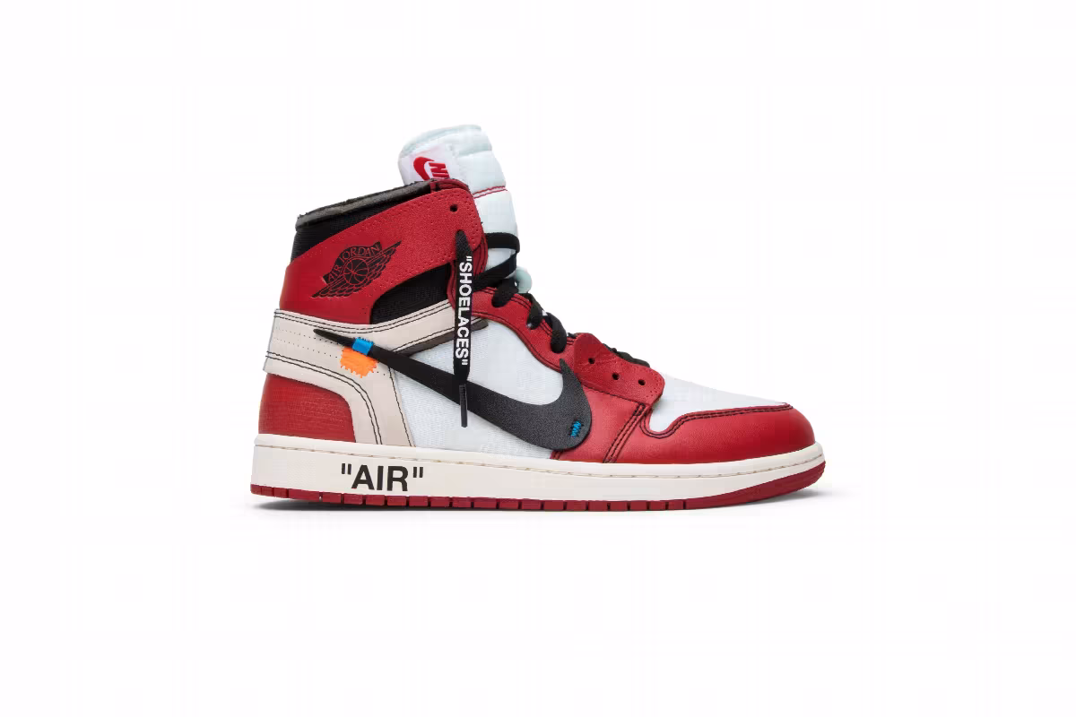 Off-White x Air Jordan 1 High OG Chicago, view 2