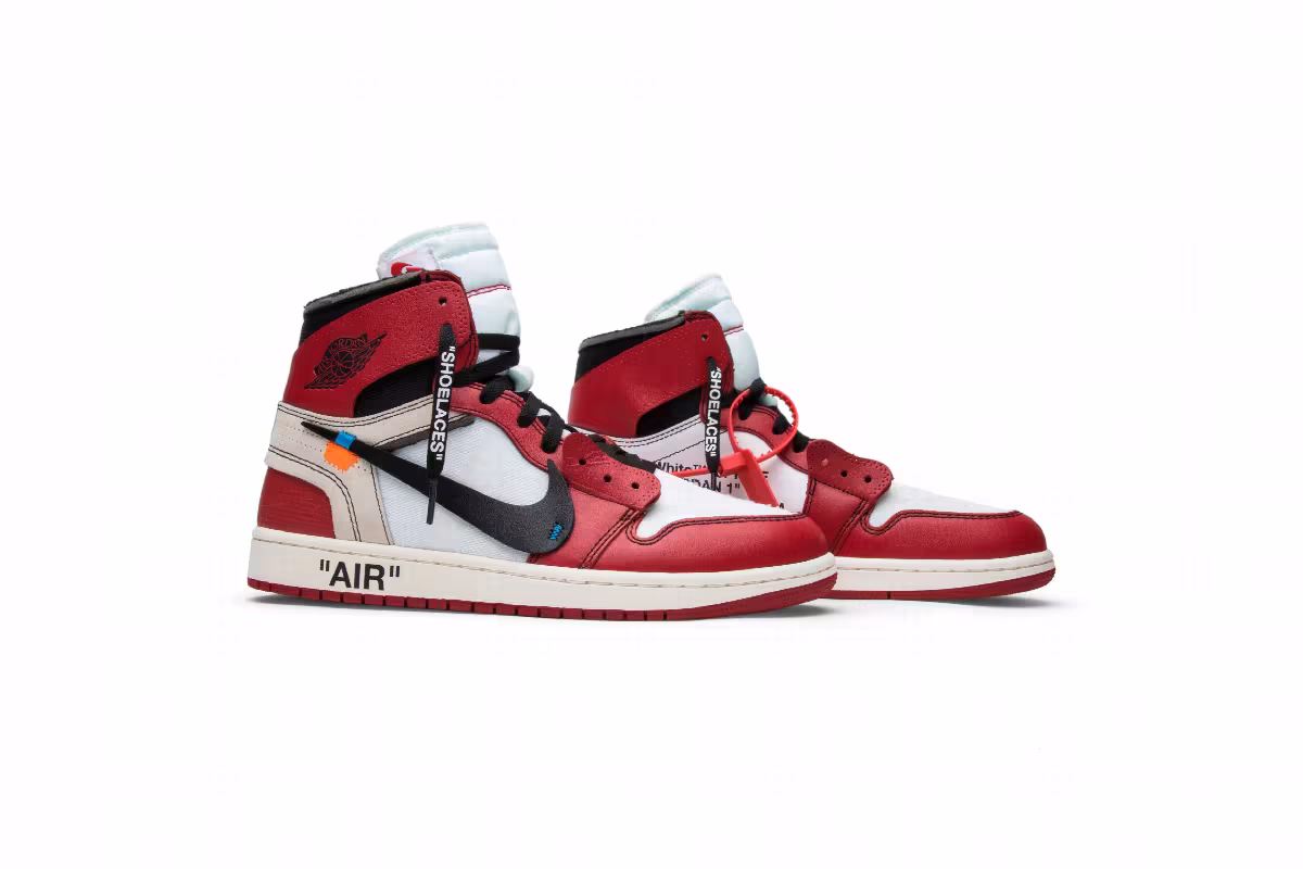 Off-White x Air Jordan 1 High OG Chicago, view 9