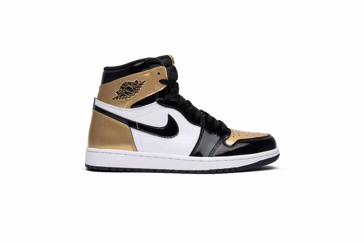 Air Jordan 1 High OG NRG Gold Top 3, view 2