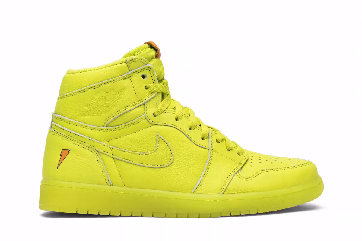 Air Jordan 1 High OG G8RD Gatorade Pack, Lime, view 2