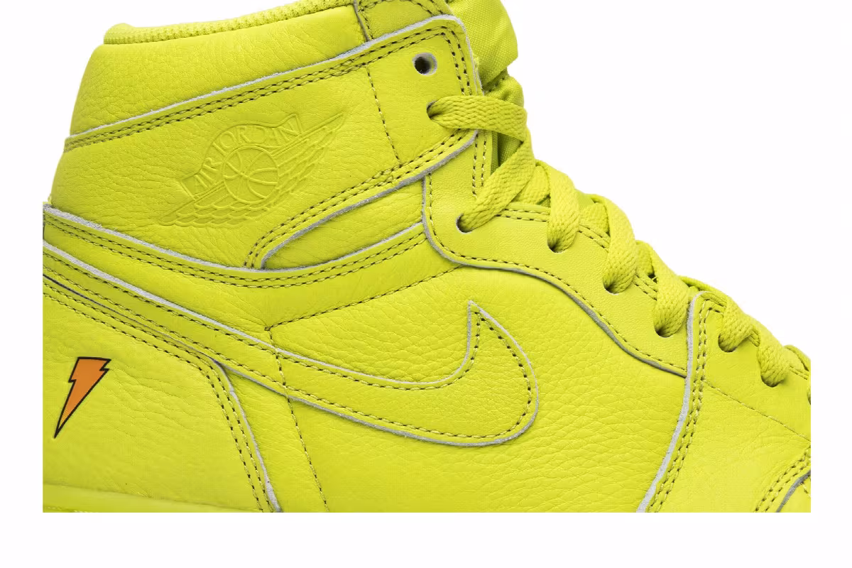 Air Jordan 1 High OG G8RD Gatorade Pack, Lime, view 3