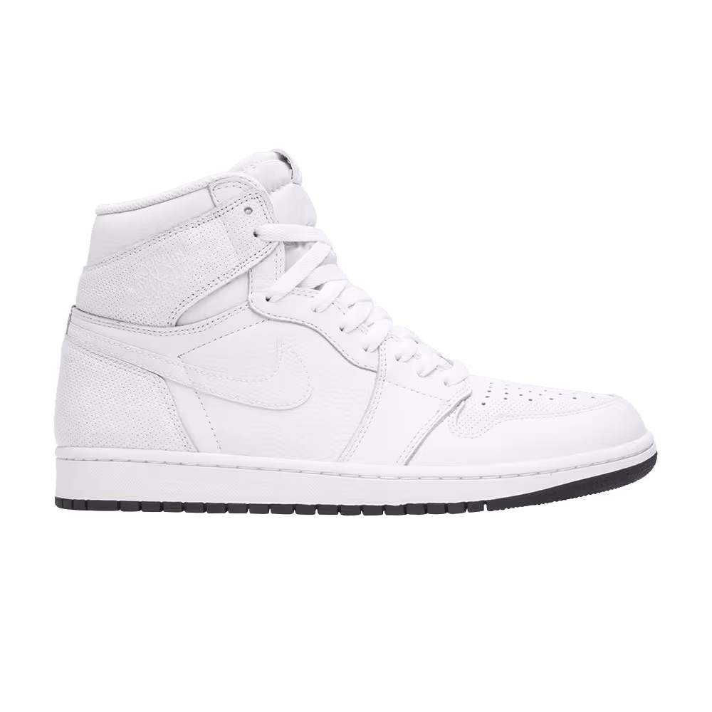 Air Jordan 1 High OG White Perforated