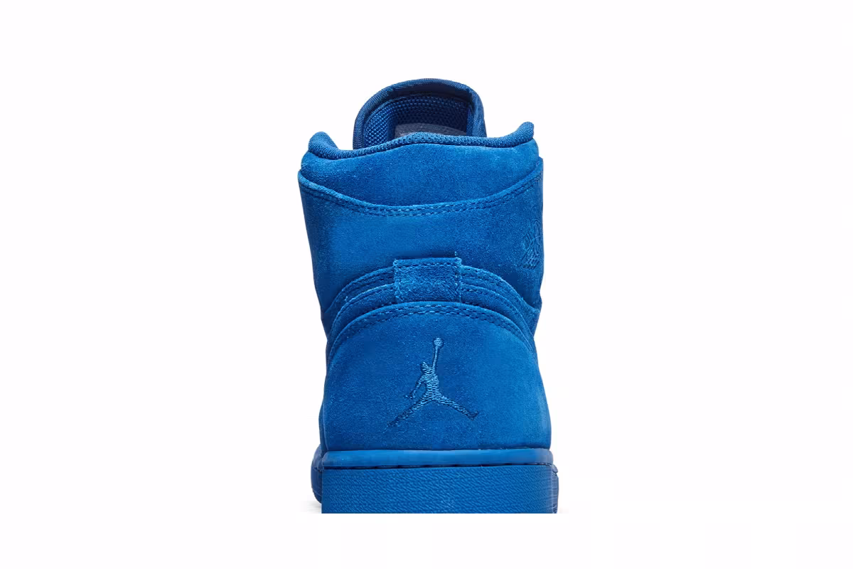 Air Jordan 1 High Blue Suede, view 8