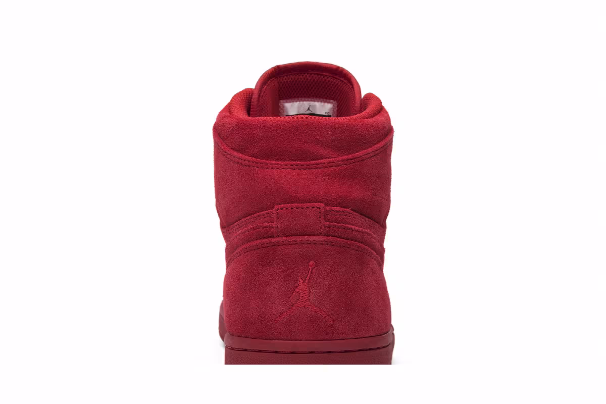 Air Jordan 1 High Red Suede, view 8