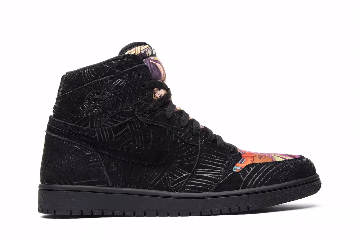 Pomb x Air Jordan 1 High Los Primeros, view 2