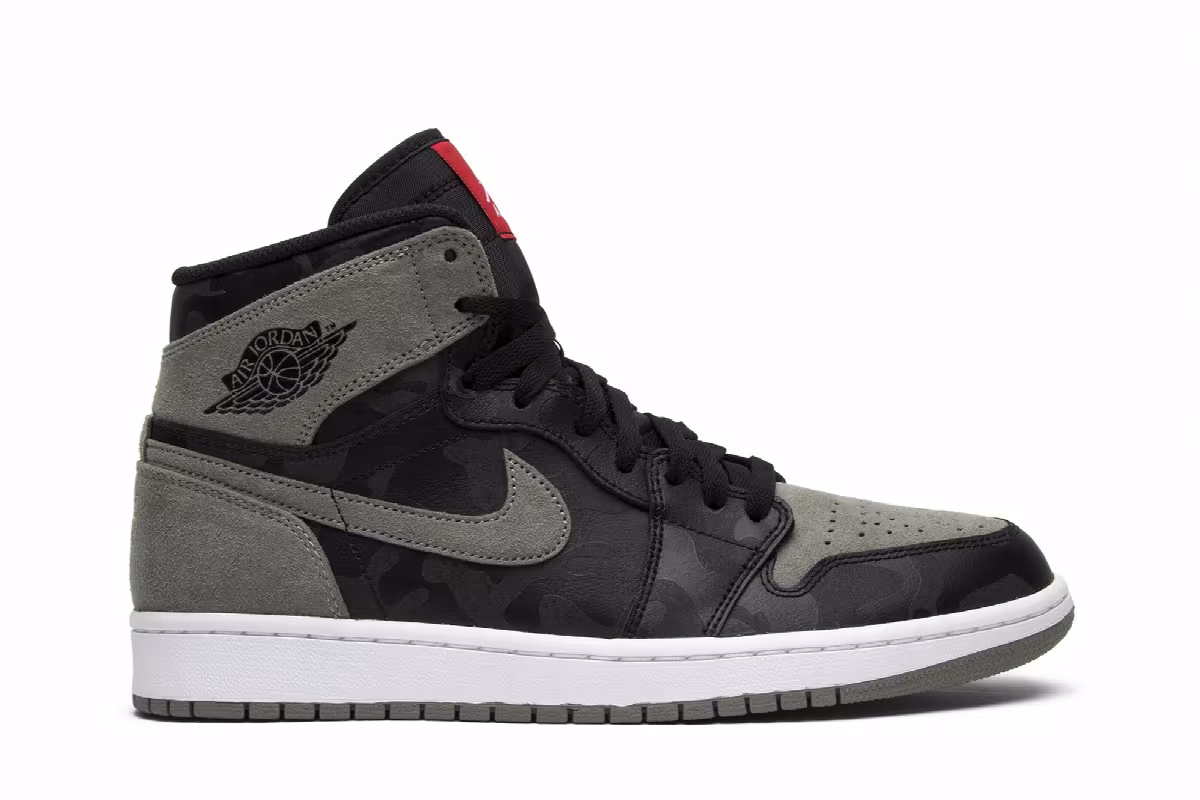 Air Jordan 1 High Premium Shadow Camo, view 2