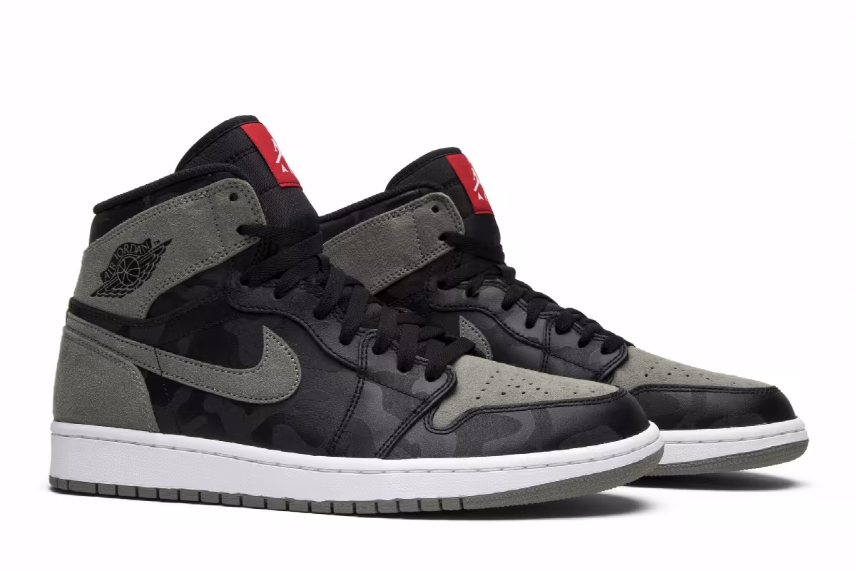 Air Jordan 1 High Premium Shadow Camo, view 9